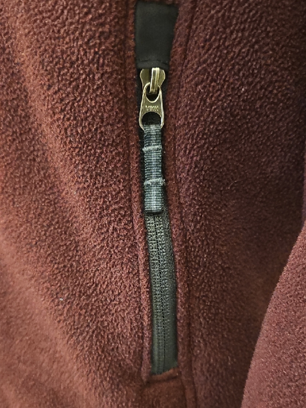 Vintage REI Women's Burgundy Full-Zip Polertec Jacket - Picture 4 of 16